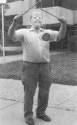 [Phineas with a diabolo]